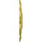 Ekena Millwork Deria Ceiling Medallion (Fits Canopies up to 6"), Hand-Painted Rich Gold, 20 1/4"OD x 1 1/2"P CM20DRRGS - alternate 2